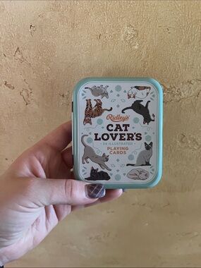 Ridley's Cat Lover's Illustrated Playing Cards - Mint Tin